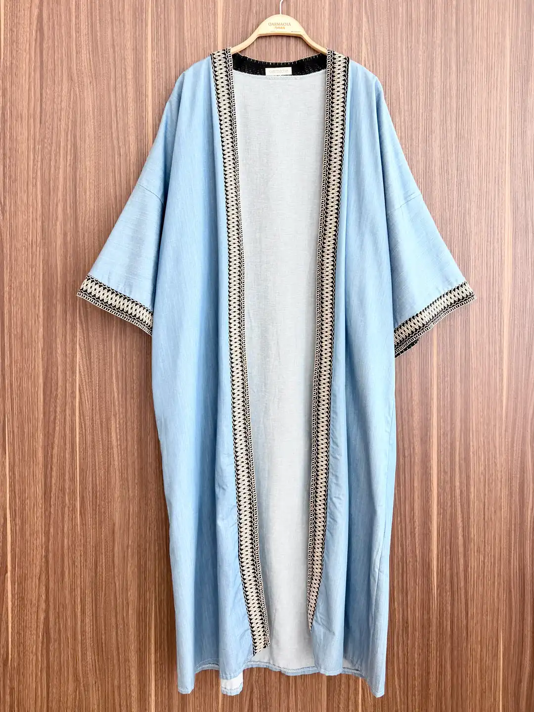 Ürün görseli: Kot Görünümlü Kimono Abaya