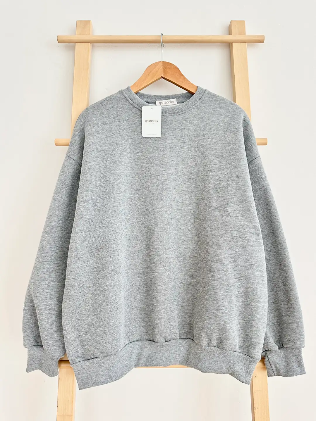 Ürün görseli: 3 İplik Şardonlu Sweatshirt - Gri