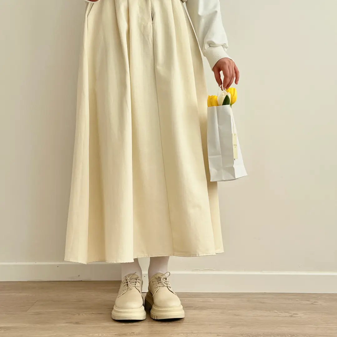 Cotton Gabardin Etek