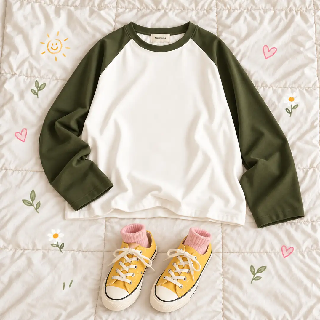 Ürün görseli: REGLAN KOL BODY - Haki